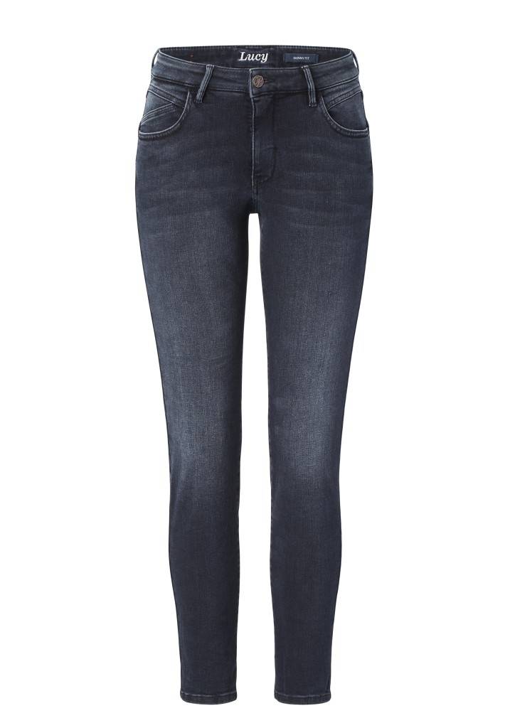 Paddocks LUCY Skinny fit - blue black with handwork and 3D pleats zollfrei