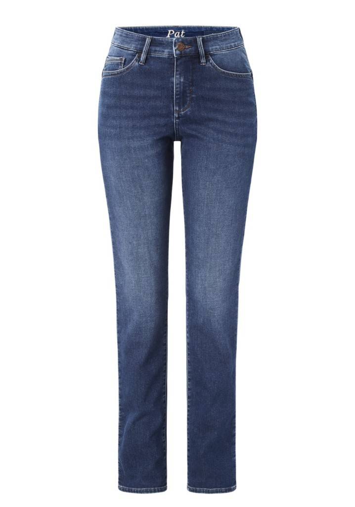 Paddocks PAT JOGG DENIM schmale Passform - blue dark stone with handwork Fabrikpreis
