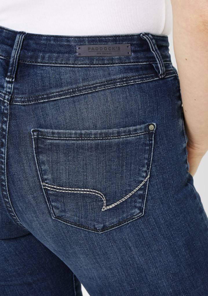 Paddocks PAT SOFT DENIM schmale Passform - dark blue use moustache Sonderangebot
