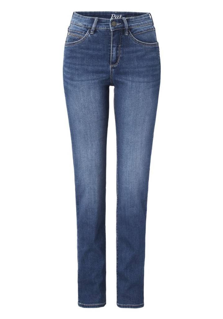 Paddocks PAT Saddle Stitch SOFT DENIM schmale Passform - dark stone with moustache Günstig kaufen