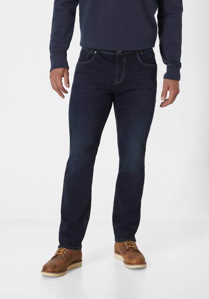 Paddocks BEN bequeme Passform - blue black used moustache Online Shopping