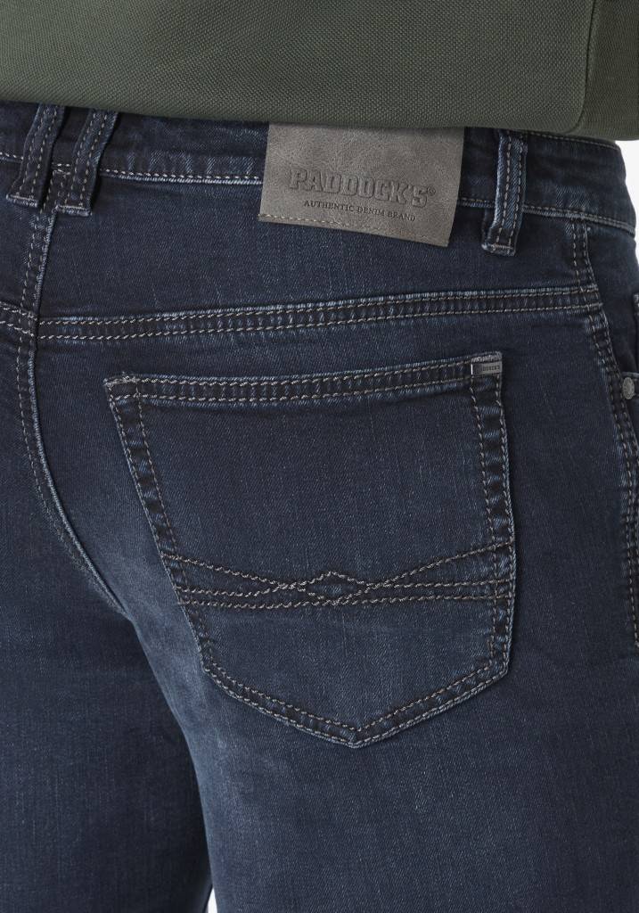 Paddocks PIPE Saddle Stitch MOTION&COMFORT schmale Passform - blue black used Exklusivangebot