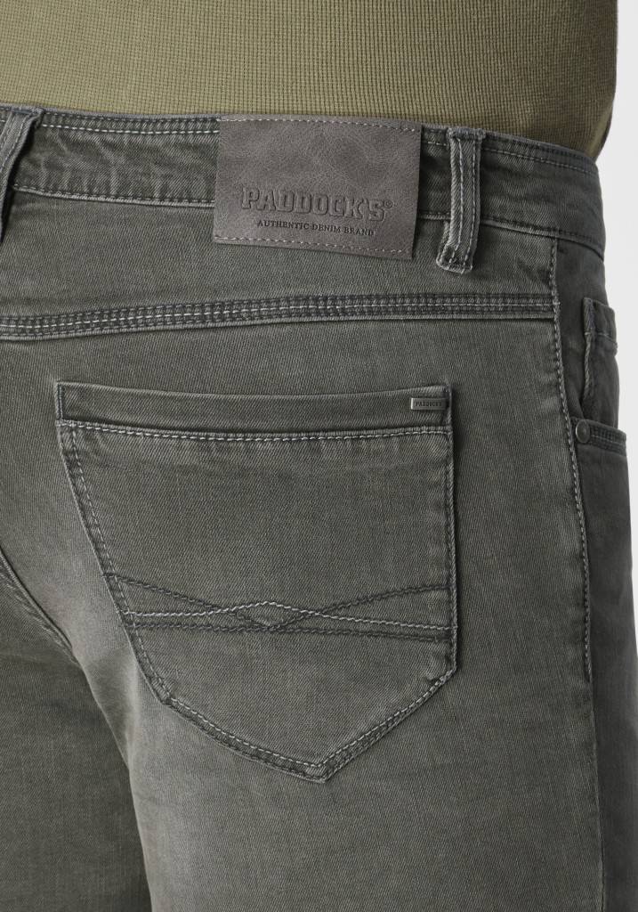 Paddocks PIPE MOTION&COMFORT schmale Passform - mid. grey od green used Preisnachlass