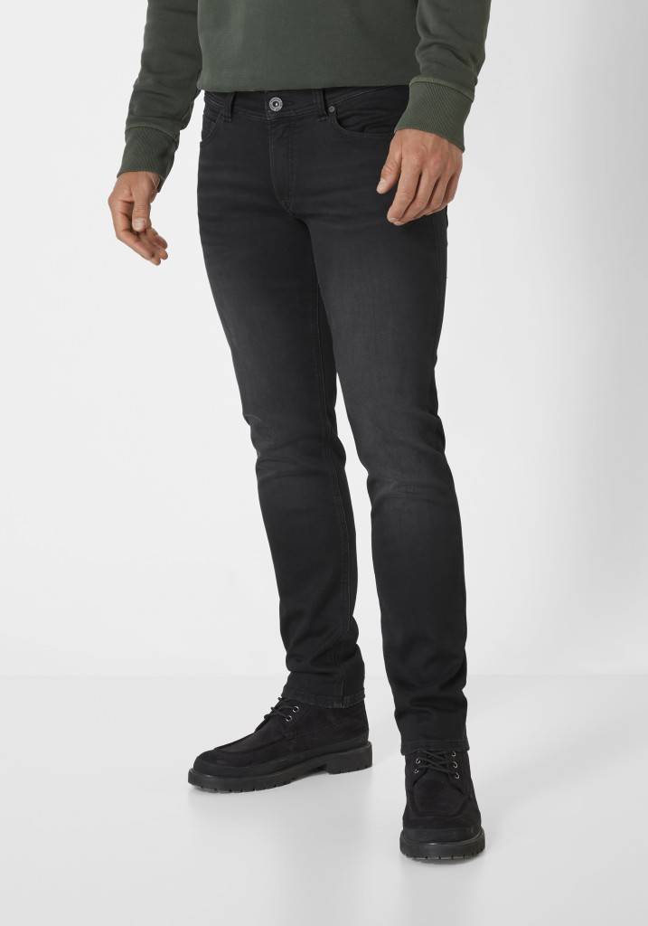Paddocks DEAN MOTION&COMFORT JOGG DENIM schmale Passform - black black used moustache Cyber Monday