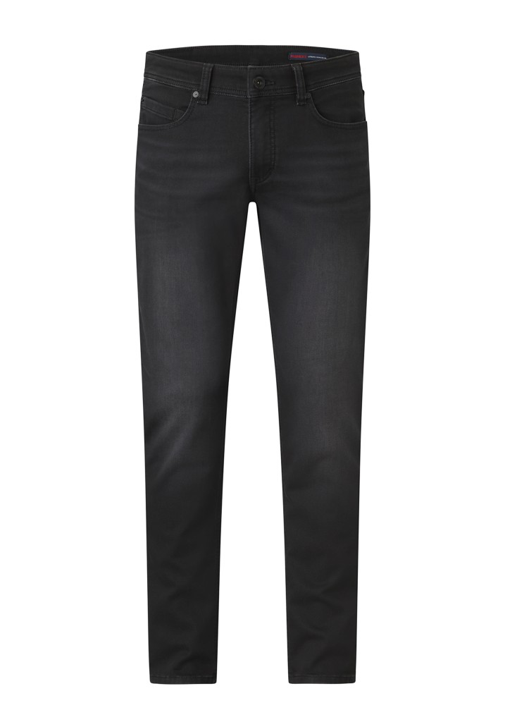 Paddocks DEAN MOTION&COMFORT JOGG DENIM schmale Passform - black black used moustache Cyber Monday