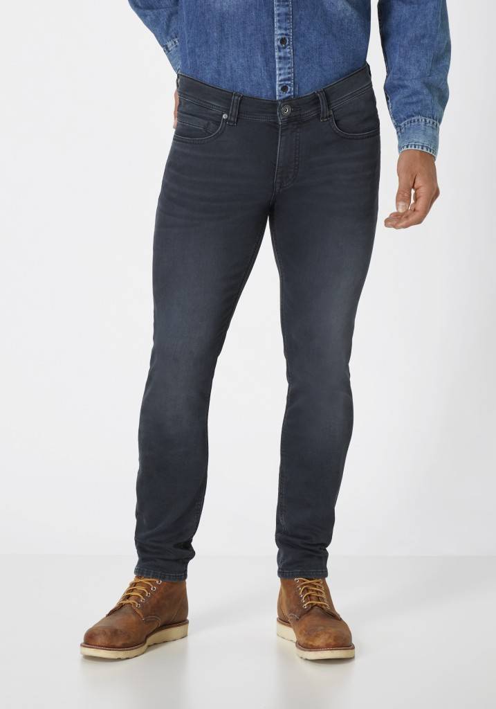 Paddocks DEAN MOTION&COMFORT & JOGG DENIM schmale Passform - blue black used and moustache Weihnachtsangebot