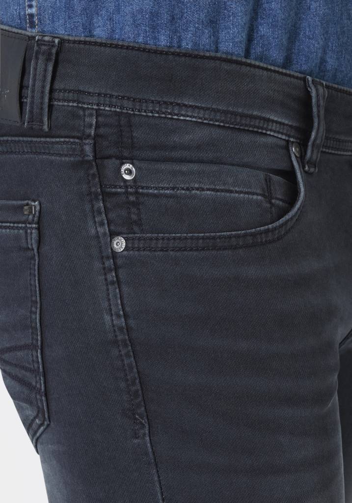 Paddocks DEAN MOTION&COMFORT & JOGG DENIM schmale Passform - blue black used and moustache Weihnachtsangebot