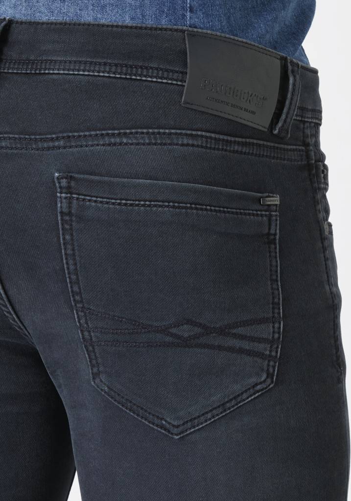 Paddocks DEAN MOTION&COMFORT & JOGG DENIM schmale Passform - blue black used and moustache Weihnachtsangebot