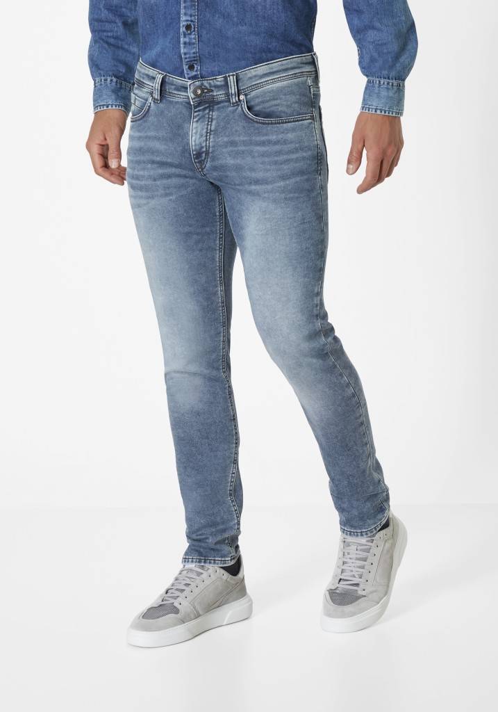 Paddocks DEAN MOTION&COMFORT JOGG DENIM schmale Passform - dark blue used moustache Osterangebot