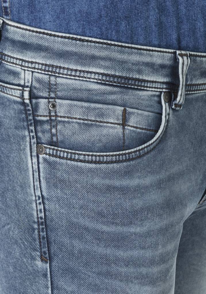 Paddocks DEAN MOTION&COMFORT JOGG DENIM schmale Passform - dark blue used moustache Osterangebot