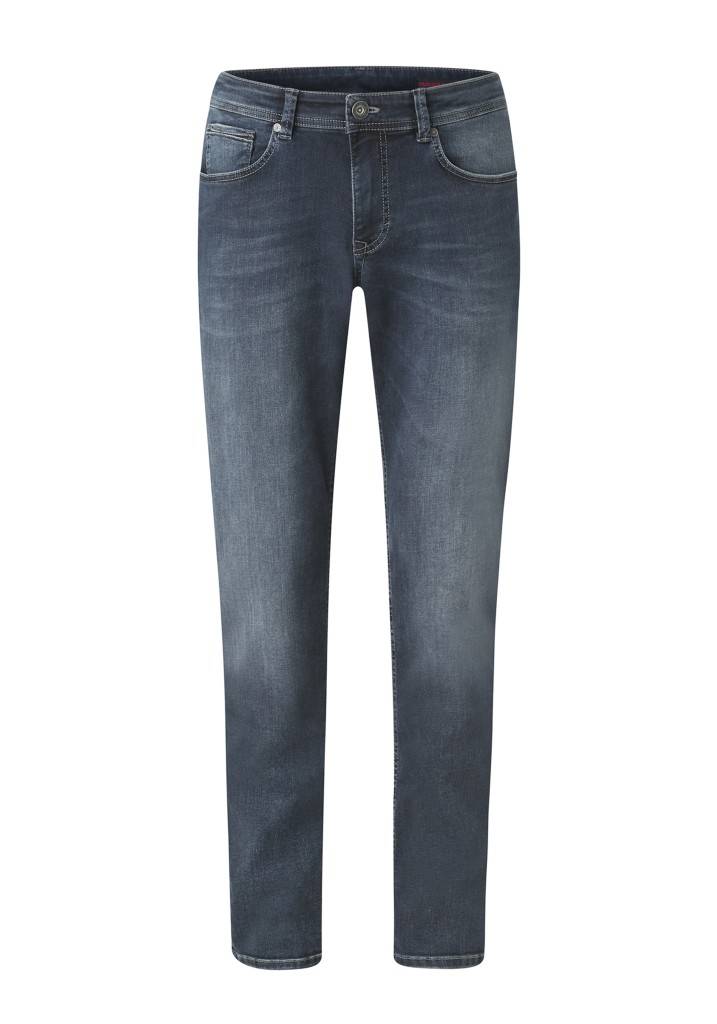 Paddocks DEAN MOTION&COMFORT schmale Passform - blue black used and moustache Lagerräumung
