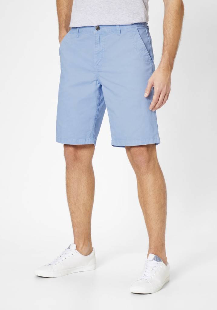 Paddocks MITCH CHINO Bermuda bequeme Passform - light blue Exklusive Angebote