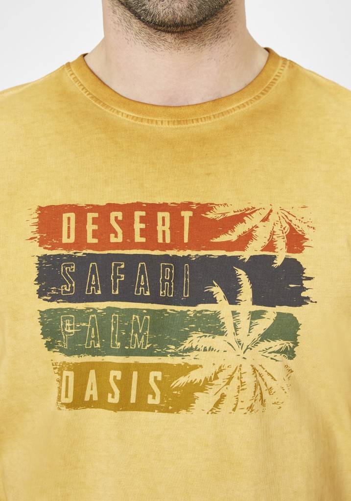 Paddocks Round neck short sleeve normale Passform - gold Tiefpreis