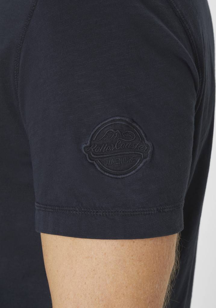 Paddocks Short sleeve roundneck shirt normale Passform - dark navy Super Sparpreis