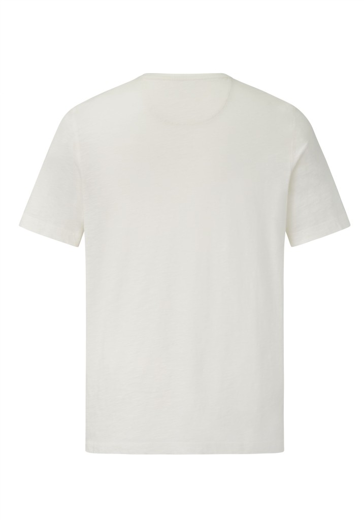 Paddocks Short sleeve roundneck shirt normale Passform - off white Wochenangebot