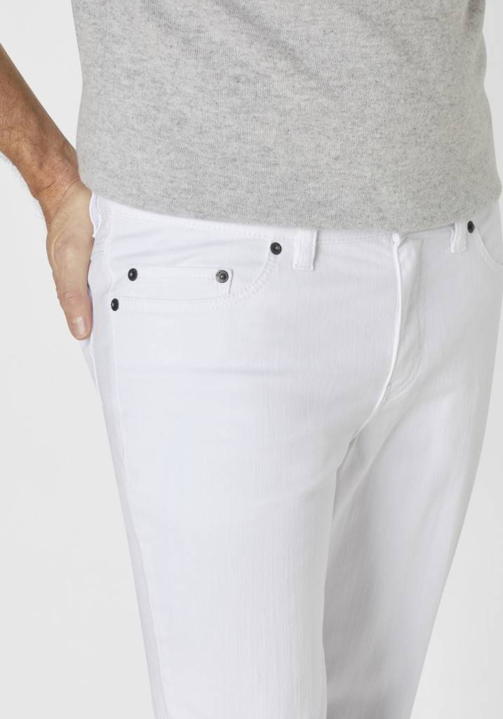 Paddocks PIPE MOTION&COMFORT schmale Passform - white Riesige Rabatte