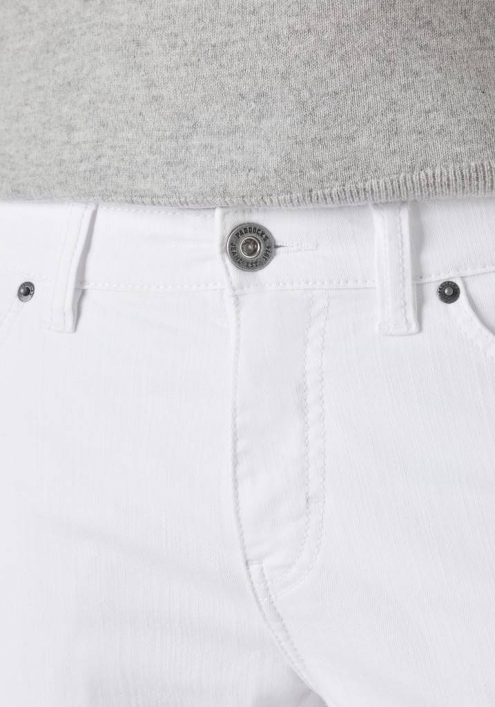 Paddocks PIPE MOTION&COMFORT schmale Passform - white Riesige Rabatte