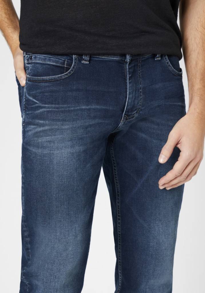 Paddocks DEAN MOTION&COMFORT schmale Passform - vintage blue black wash Clearance-Verkauf