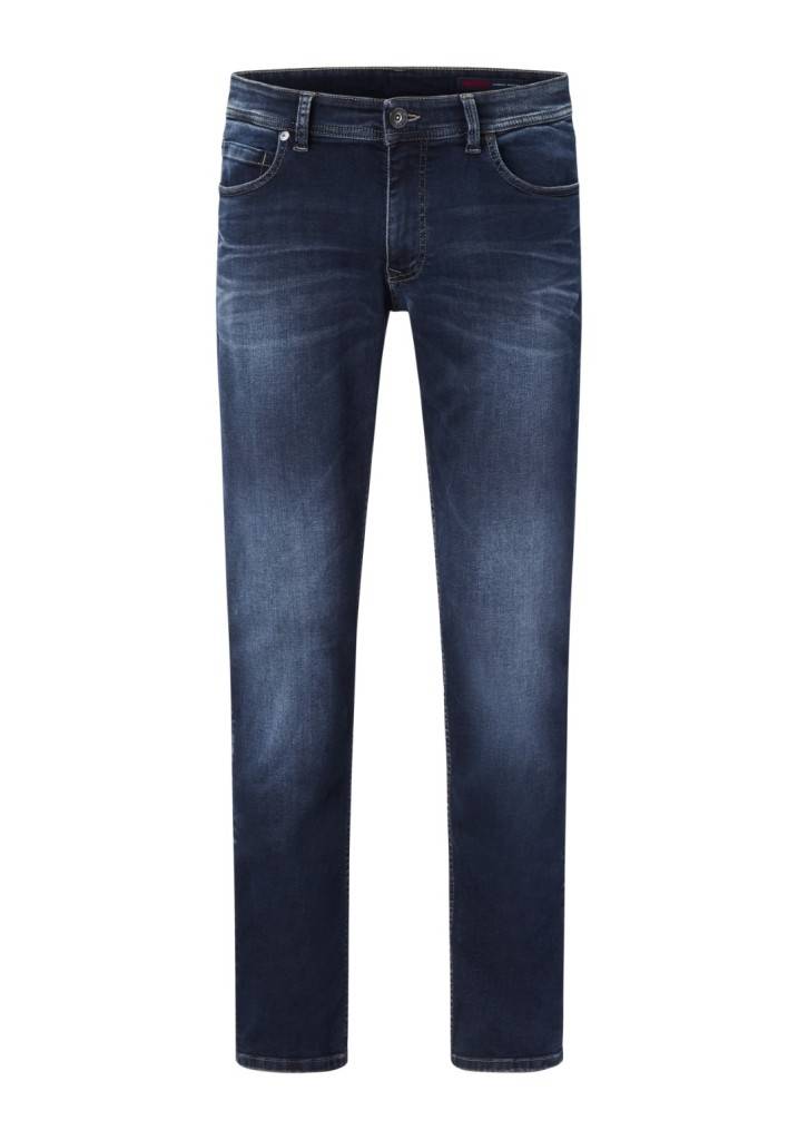 Paddocks DEAN MOTION&COMFORT schmale Passform - vintage blue black wash Clearance-Verkauf