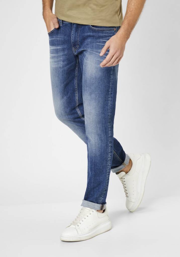 Paddocks DEAN MOTION&COMFORT schmale Passform - vintage blue wash Kostenloser Versand international