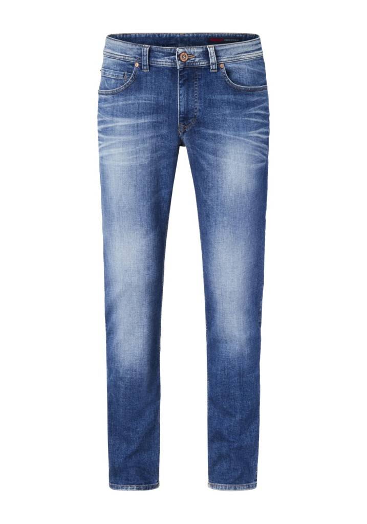 Paddocks DEAN MOTION&COMFORT schmale Passform - vintage blue wash Kostenloser Versand international