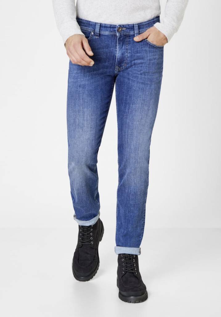 Paddocks DEAN MOTION&COMFORT schmale Passform - true blue heavy washed Schlussverkauf