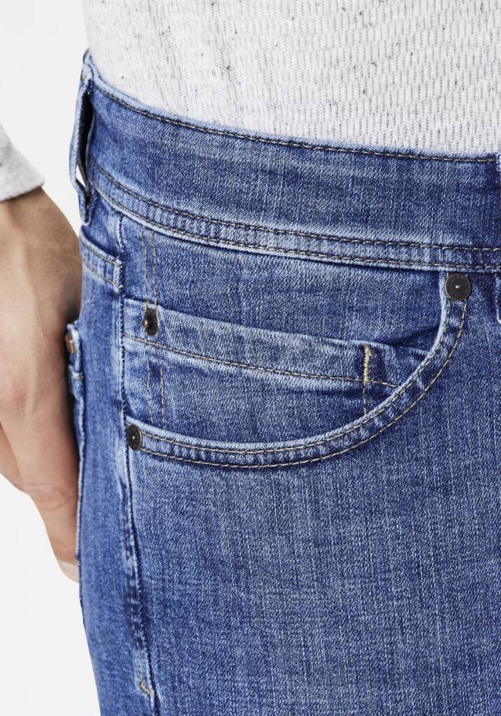 Paddocks DEAN MOTION&COMFORT schmale Passform - true blue heavy washed Schlussverkauf