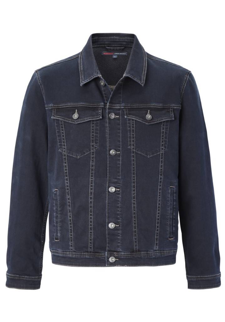 Paddocks Denim Jacket normale Passform - blue/black Online Shopping