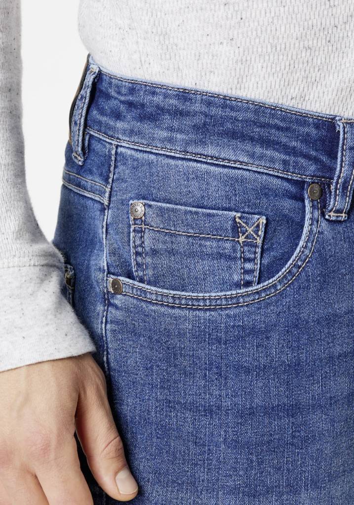 Paddocks BEN MOTION&COMFORT bequeme Passform - medium blue use moustache Exklusivangebot