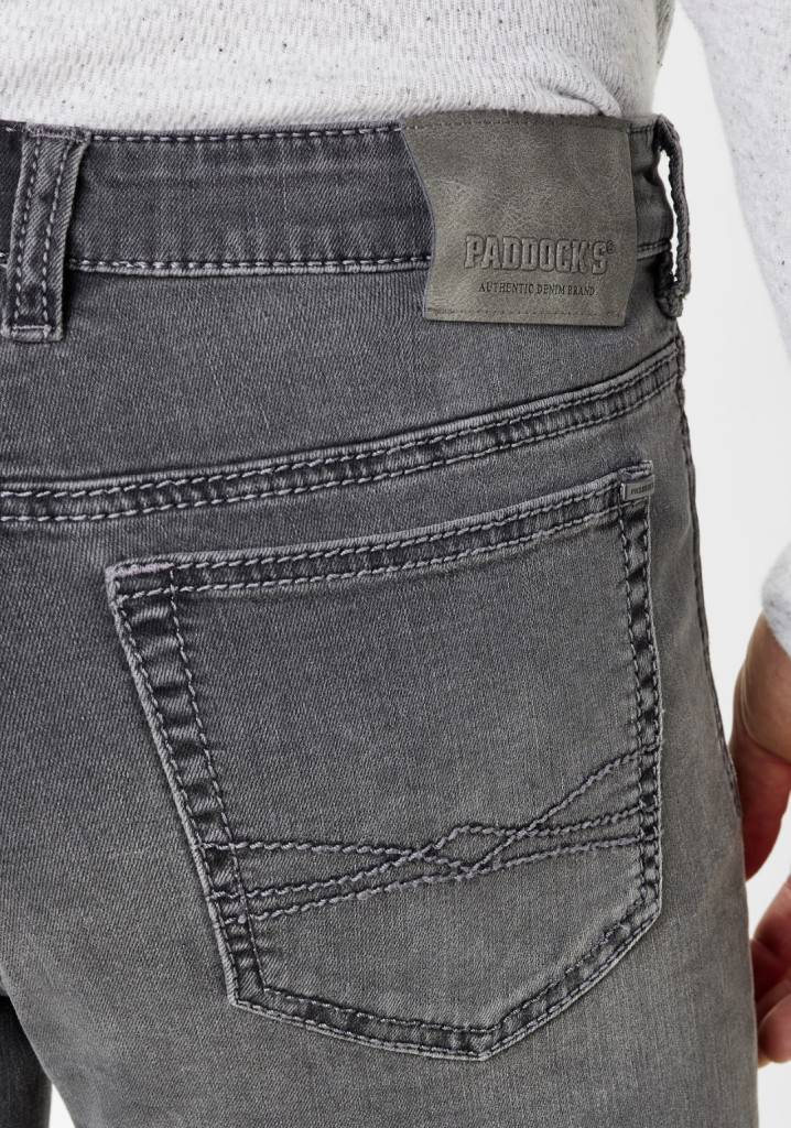 Paddocks PIPE Saddle Stitch MOTION&COMFORT schmale Passform - grey used Osterangebot