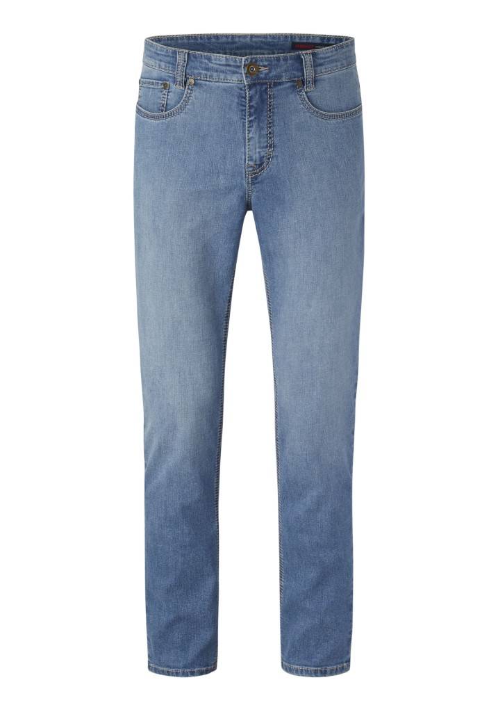 Paddocks PIPE Saddle Stitch MOTION&COMFORT schmale Passform - blue bleached used Valentinstagsangebot