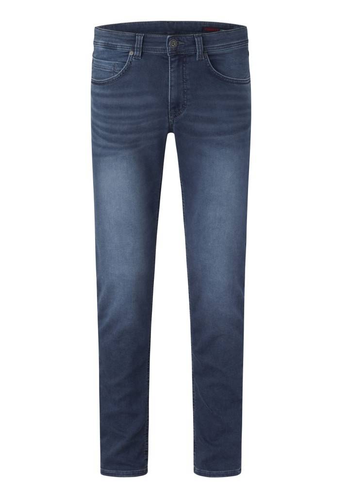 Paddocks DEAN MOTION&COMFORT JOGG DENIM schmale Passform - blue grey used moustache Heißer Verkauf
