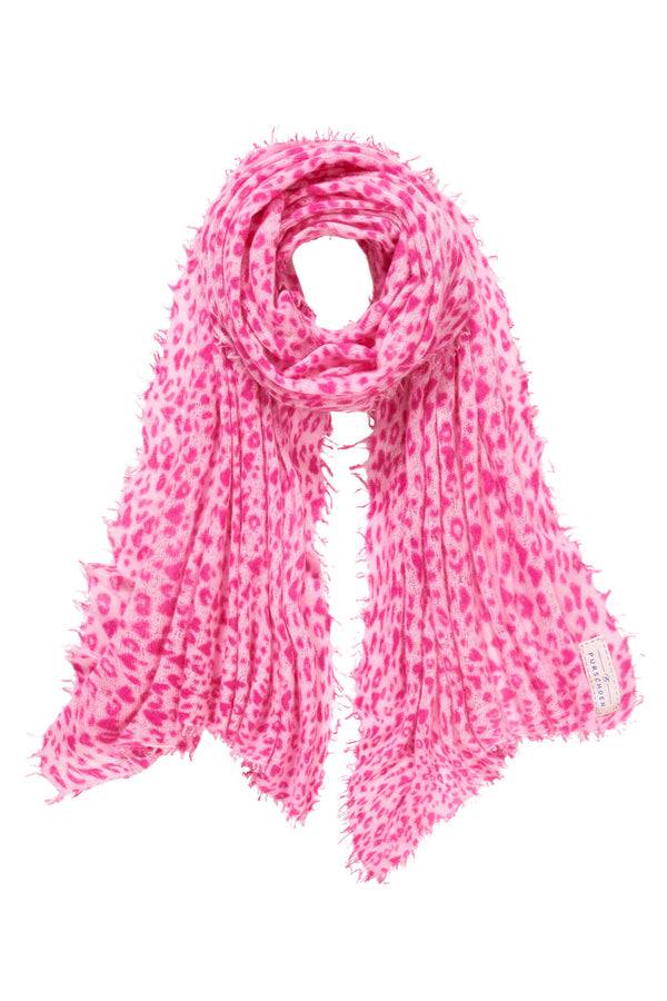﻿Pur Schoen Schal leo herz pink Super Sparpreis