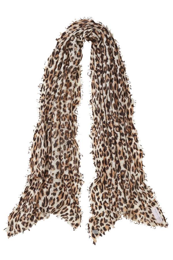 Pur Schoen Schal leo beige-schoko Wochenangebot