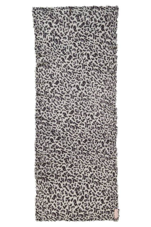 Pur Schoen Schal leo black-grey Letzter Tag