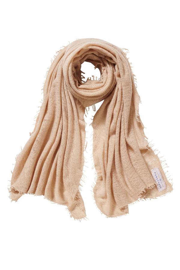 Pur Schoen Schal sand camel Kostenloser Versand international