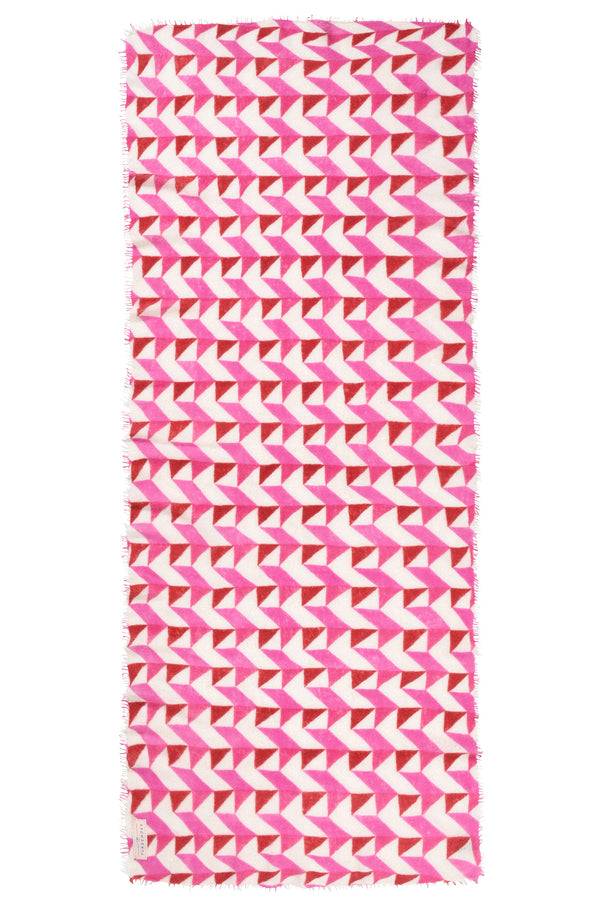 Pur Schoen Schal calypso pink 2025