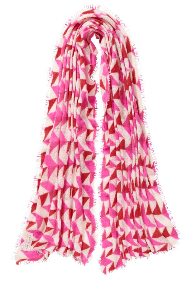 Pur Schoen Schal calypso pink 2025