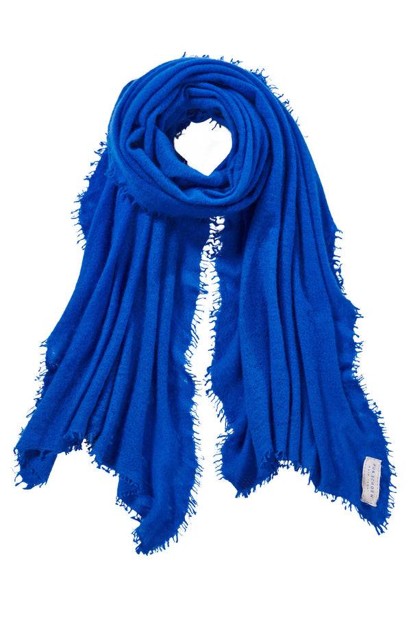 Pur Schoen Schal royal blau Verkauf
