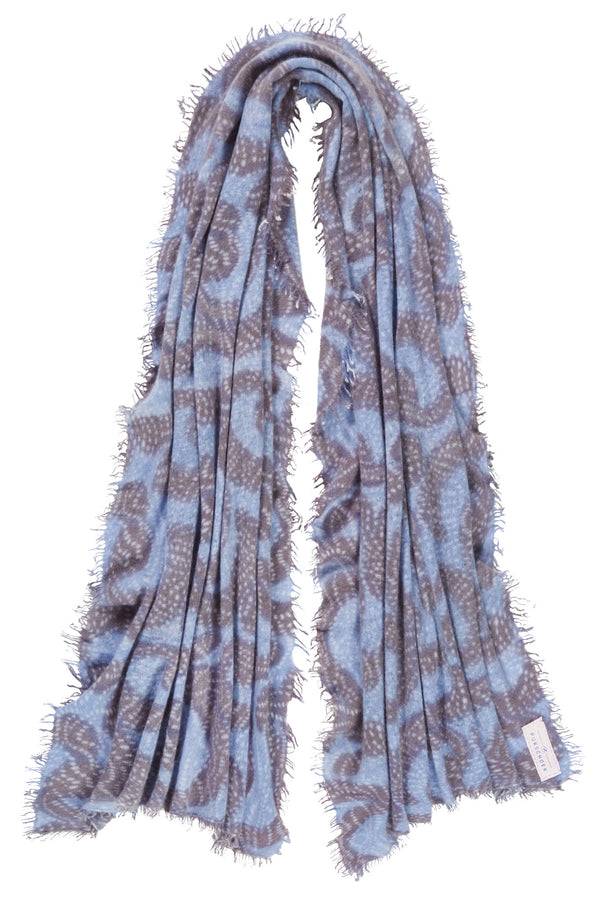 Pur Schoen Schal sprinkle eisblau dark Flash Sale