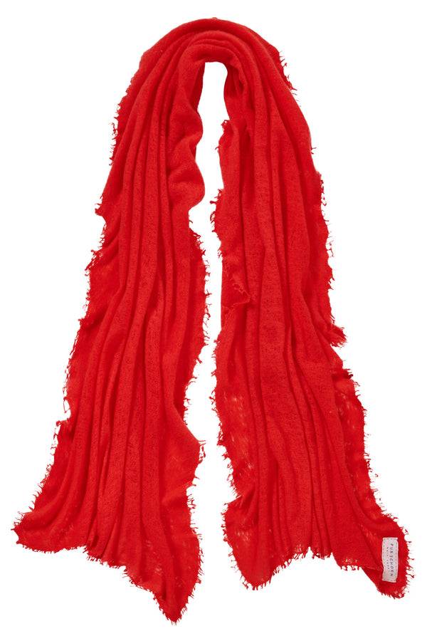 Pur Schoen Schal chili red Top Angebot