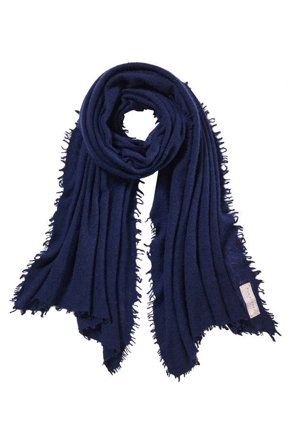 Pur Schoen Schal navy blue Blitzangebot
