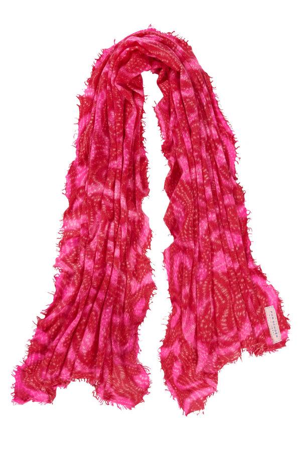 Pur Schoen Schal sprinkle neon pink-rot Letzte 3 Tage