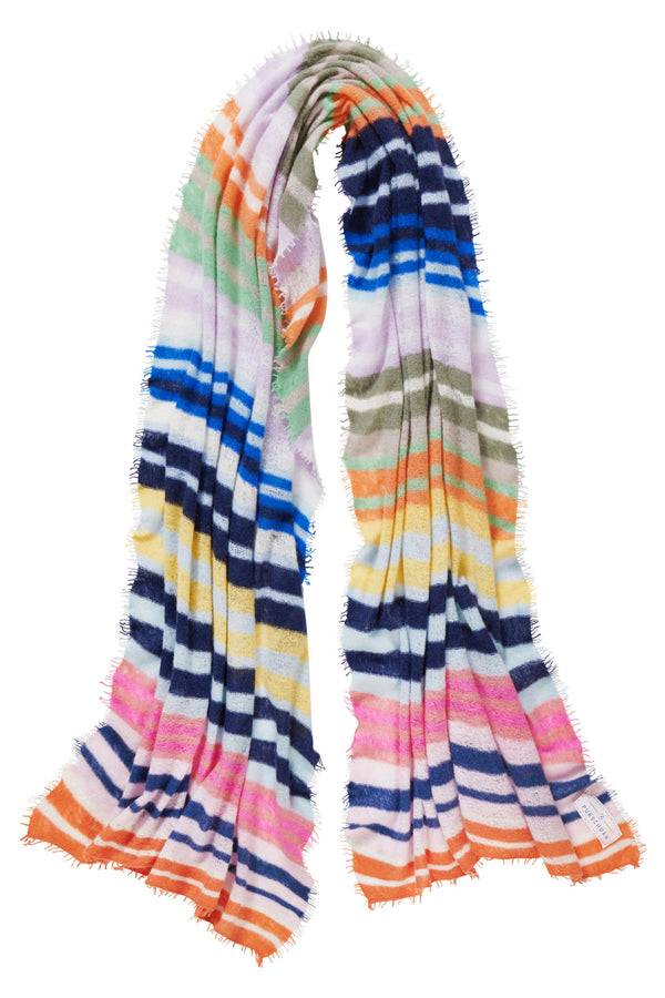 Pur Schoen Schal rainbow stripes 4 Zeitbegrenzte Promotion