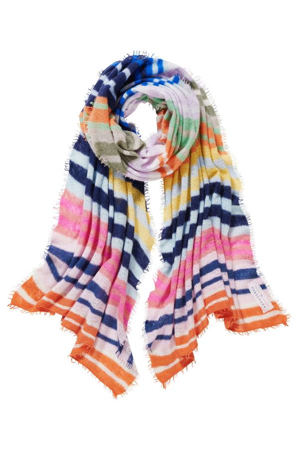 Pur Schoen Schal rainbow stripes 4 Zeitbegrenzte Promotion