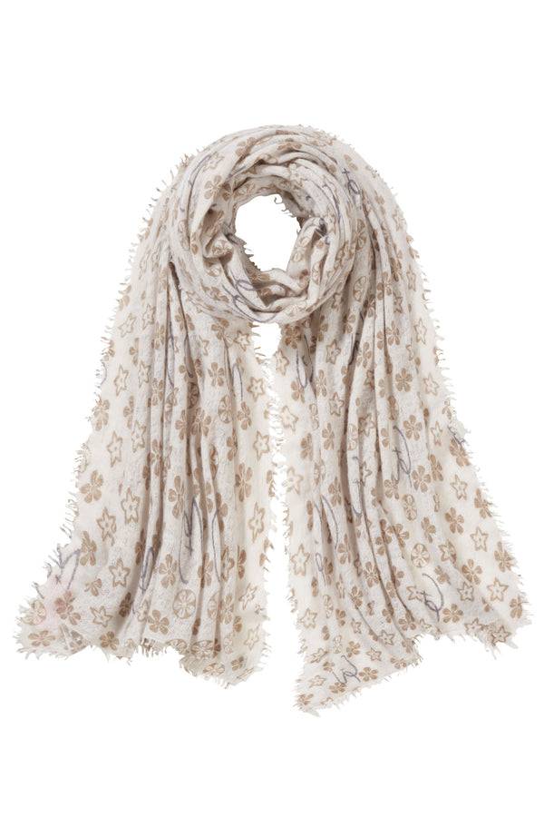 Pur Schoen Schal ps flowerfield kiesel Bis zu 60% Rabatt