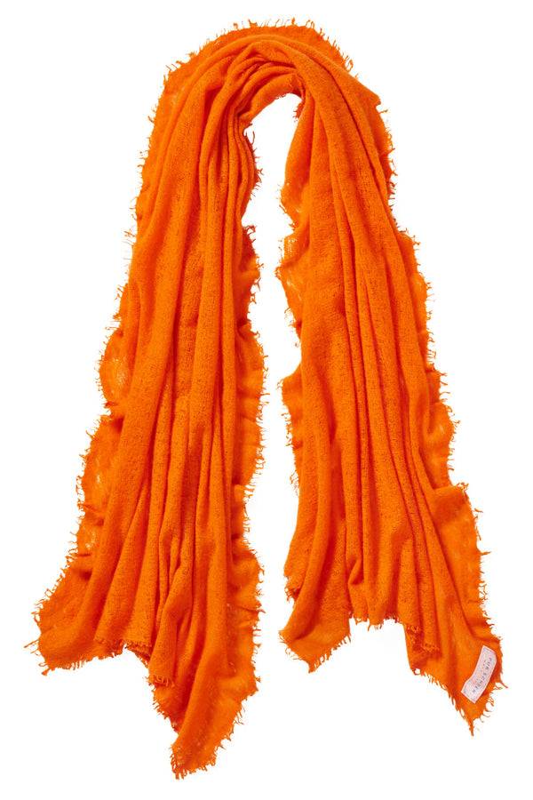Pur Schoen Schal neon orange Clearance-Verkauf