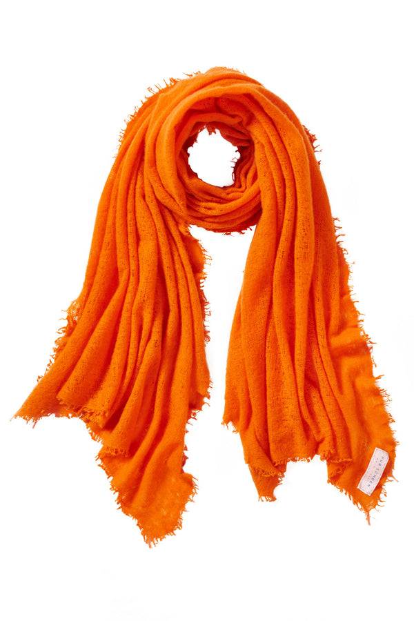 Pur Schoen Schal neon orange Clearance-Verkauf