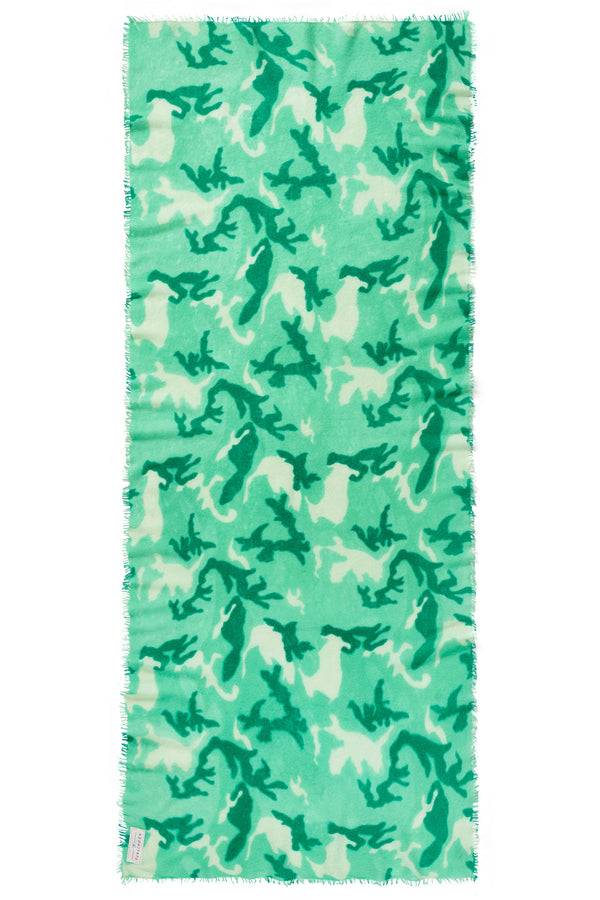 Pur Schoen Schal camo green ice Günstiger Verkauf