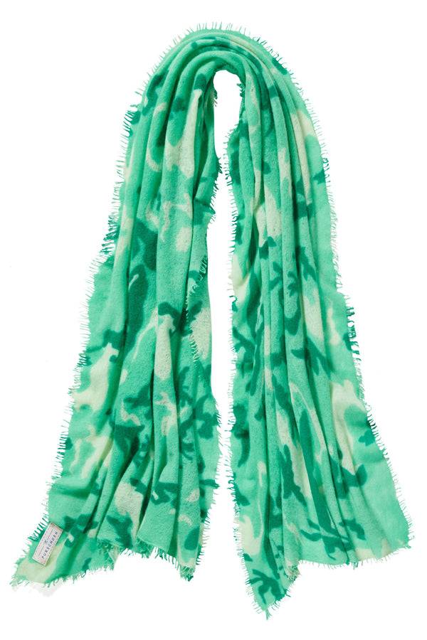 Pur Schoen Schal camo green ice Günstiger Verkauf